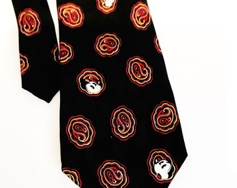 Necktie 3 Styles Including New York Rome and Paris Mens 100/% Silk Novelty Tie