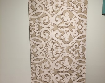DISCOUNTED!!! SMALL (see description) Electrical panel cover  &quot;disguise&quot; with magnet attachment.  Cover the &quot;ugly&quot; panel with easy access.