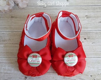baby christmas shoes
