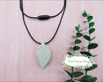 Silicone Sensory Necklace - Stim Necklace - Adult Chewelry - Sensory Gift - Autism, ADHD Necklace - Sensory Jewelry - Stimming Jewelry