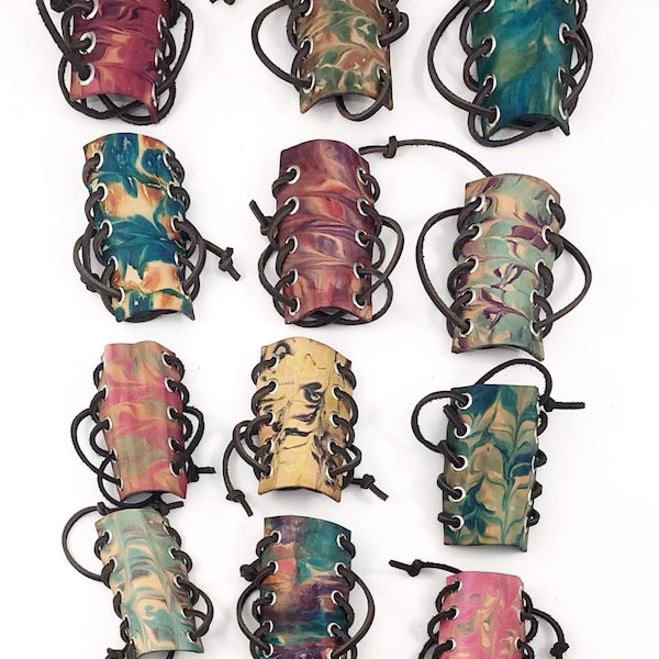 Leather Ponytail Etsy