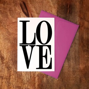 Valentines Day Card, A6, Love Card, I love you Card, Anniversary Card, Love Greeting Card (21.50.19)