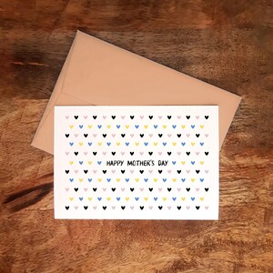 Mother's day Card, A6, Happy Mother's Day card, Card for mum (21.00.35)