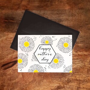 Mother's day card, A6, Happy mother's day Greeting Card, Love you mum Card (21.00.39)