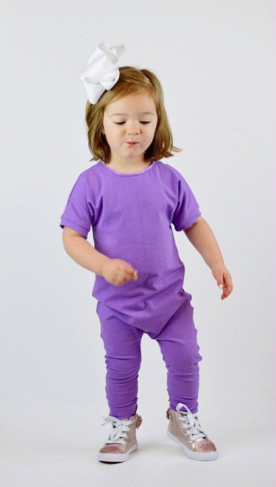 purple romper dress