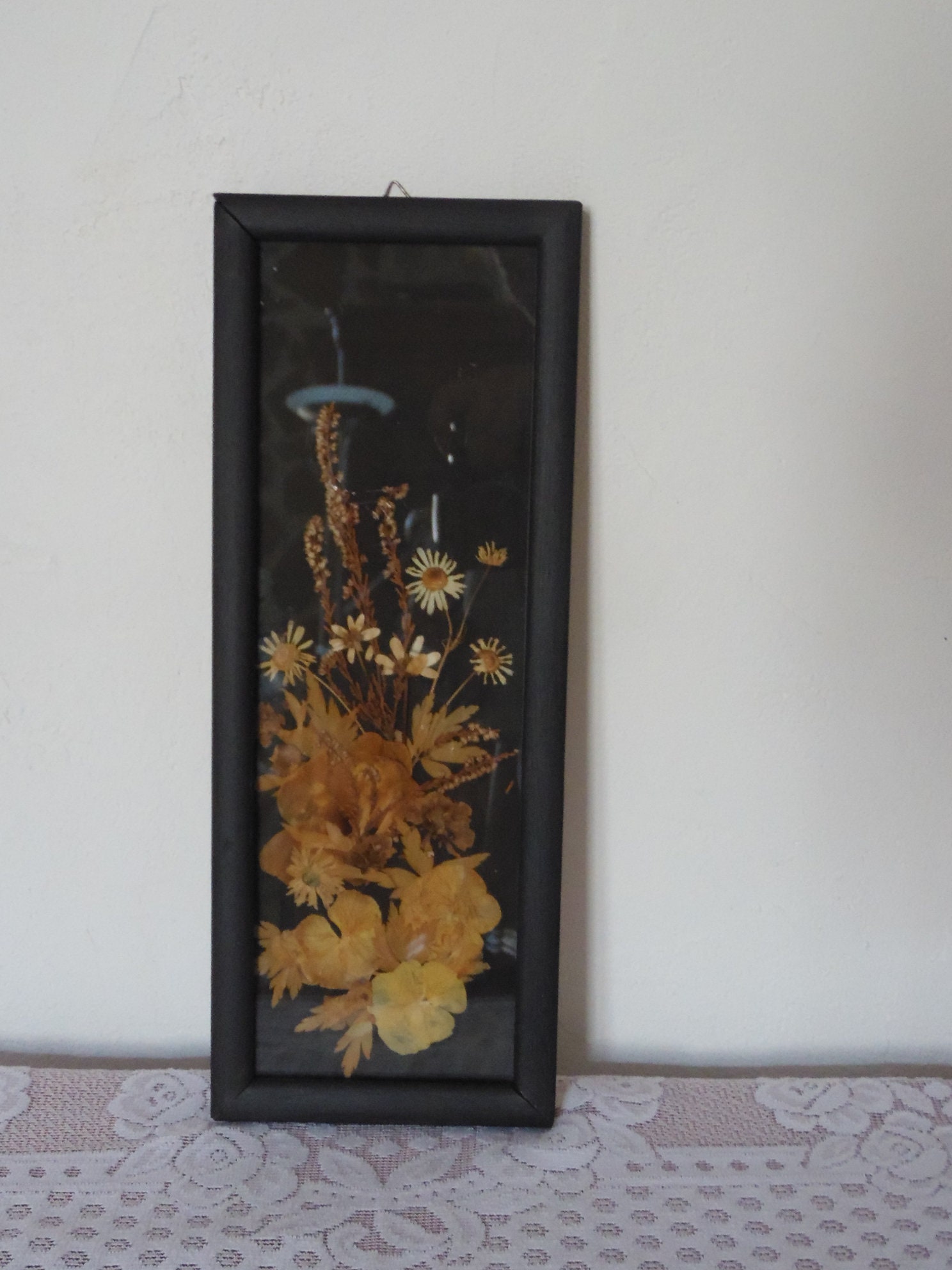 Cadre cintre pour fleurs séchées 24,9x2,7x17,3 cm : Cadres, horloges et  décorations murales ESSCHERT DESIGN maison - botanic®