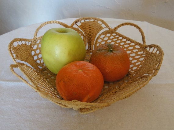 Cesto di frutta tavolo da pranzo decor naturale genera ai