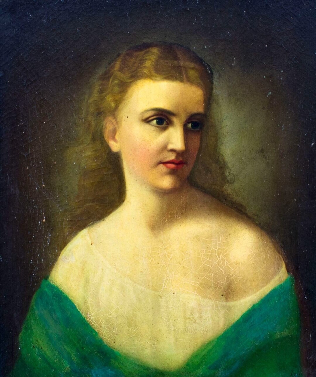 Ione Perry NY1839 Oil Painting Antique 119642 Etsy