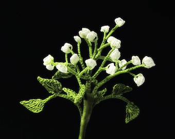Crochet Flower PDF PATTERN, Realistic Crochet Babys Breath. Skill level: Experienced. Read FULL Description! English Language Only
