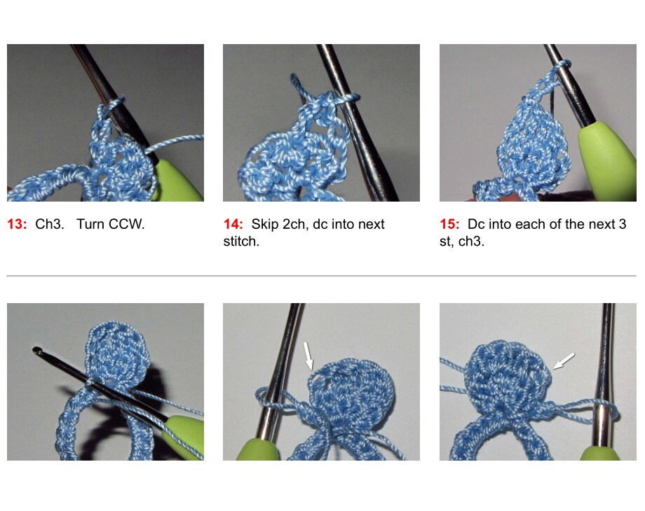 Crochet Columbine PATTERN Instant Download PDF Photo Tutorial Realistic ...