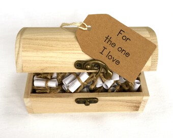 Love Message and Quote Chest, Anniversary Gift,Gift for Boyfriend or Girlfriend,Personalised