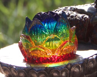 Chakra Healing Lotus Orgone Flower