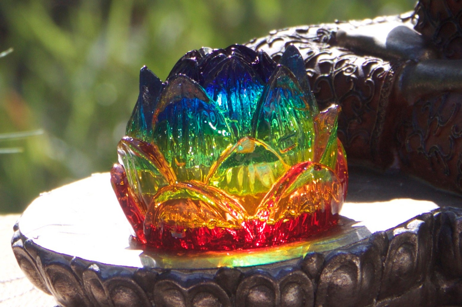 Chakra Healing Lotus Orgone Flower | Etsy