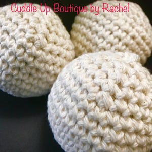 Vegan Natural Dryer Balls - Cotton Dryer Balls