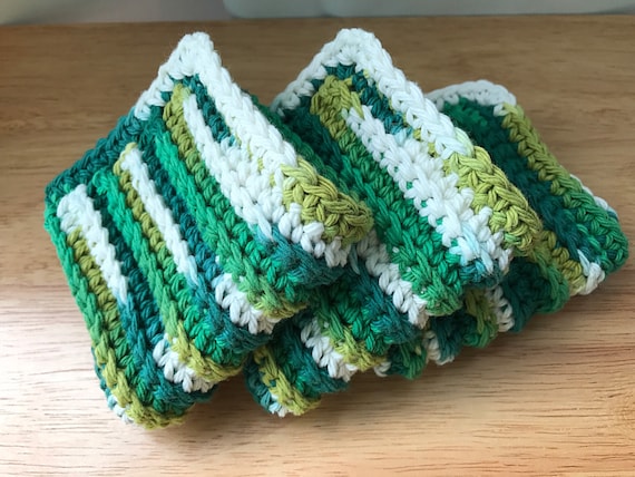 Washcloths, Cotton Bathroom Cloth, Crocheted Dishcloth, Face Cloths, Body Washcloth, Multipurpose Cloths, Household Cloths, Natural Cleaning
