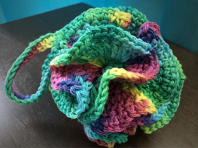 Zero Waste Spa Bath Set Washcloth Bath Pouf Makeup Etsy