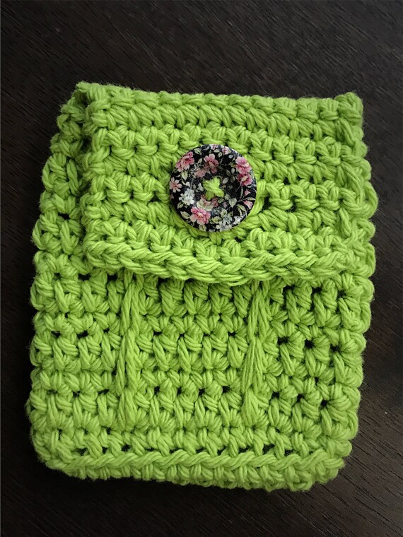 Essential Oil Case, Cotton Essential Oil Bag, Essential Oil Travel Case, Essential Oil Holder, Crocheted Oil Case, Rollerball Travel Bag