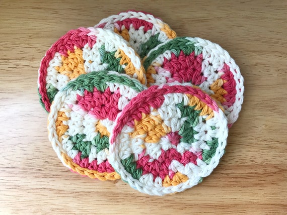 Round Cotton Face Pads, Natural Cleaning Washcloths, Exfoliating Pad, Makeup Remover Cloths, Cotton Makeup Pads, Natural Face Cleaning