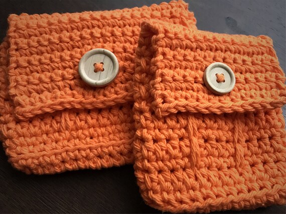 Essential Oil Case Set, Cotton Essential Oil Bag, Cotton Travel Case, Essential Oil Holder, Crocheted Oil Case, Rollerball Travel Bag