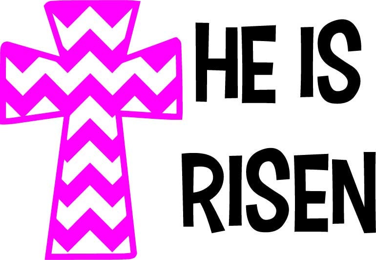 Download He is Risen Easter SVG Christian Easter SVG Design | Etsy