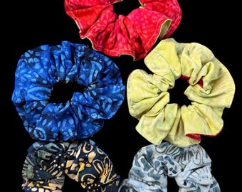 Diez coleteros. Lote A y B. Dos lotes de 5. Preciosa tela batik. ¡Envío gratis!