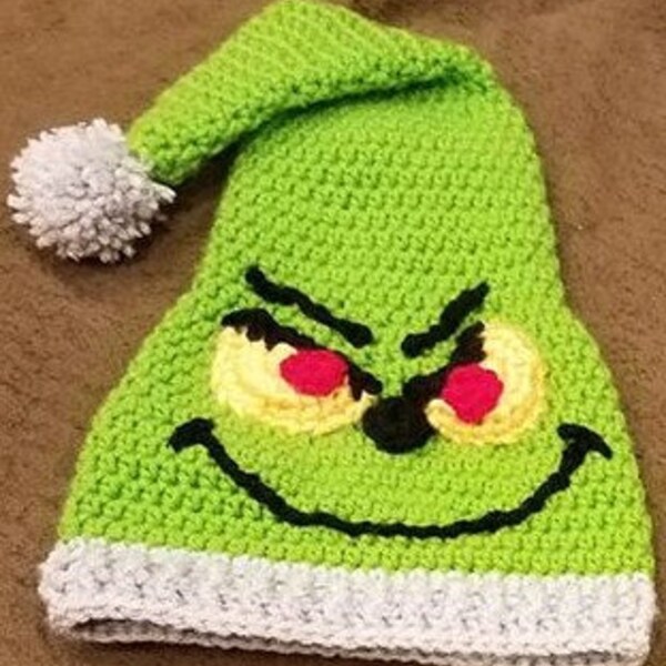 Crochet Grinch Hat Etsy Il 600x600.2173791309 9uwo