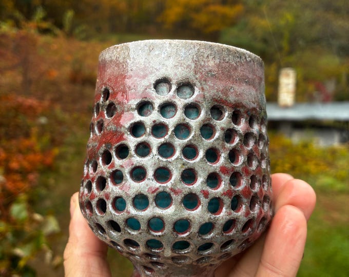 Lichen Double Walled Yunomi