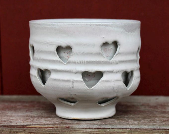 Double Walled Yuki Yunomi - Heart Variation