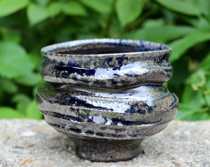 Black Cobalt Tea Bowl