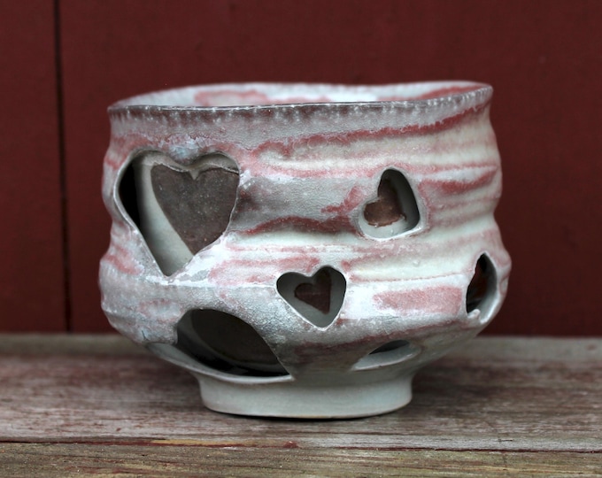 Double Walled Yuki Yunomi - Heart Variation