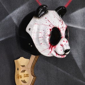 Bloody panda motorcycle helmet. DOT&ECE approved. New model moto casque.