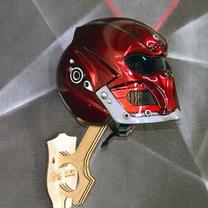 Red hood motorcycle helmet. DOT&ECE certified. DС Comics.