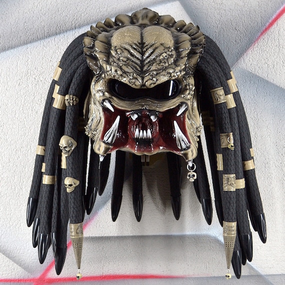 Predator Motorcycle Helmet. DOT&ECE Certified. Cosplay Mask. - Etsy