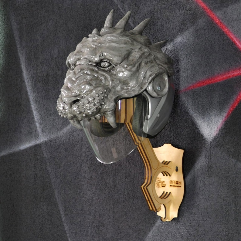 Gladiator motorcycle helmet. Lion antique moto helmet. Ancient | Etsy