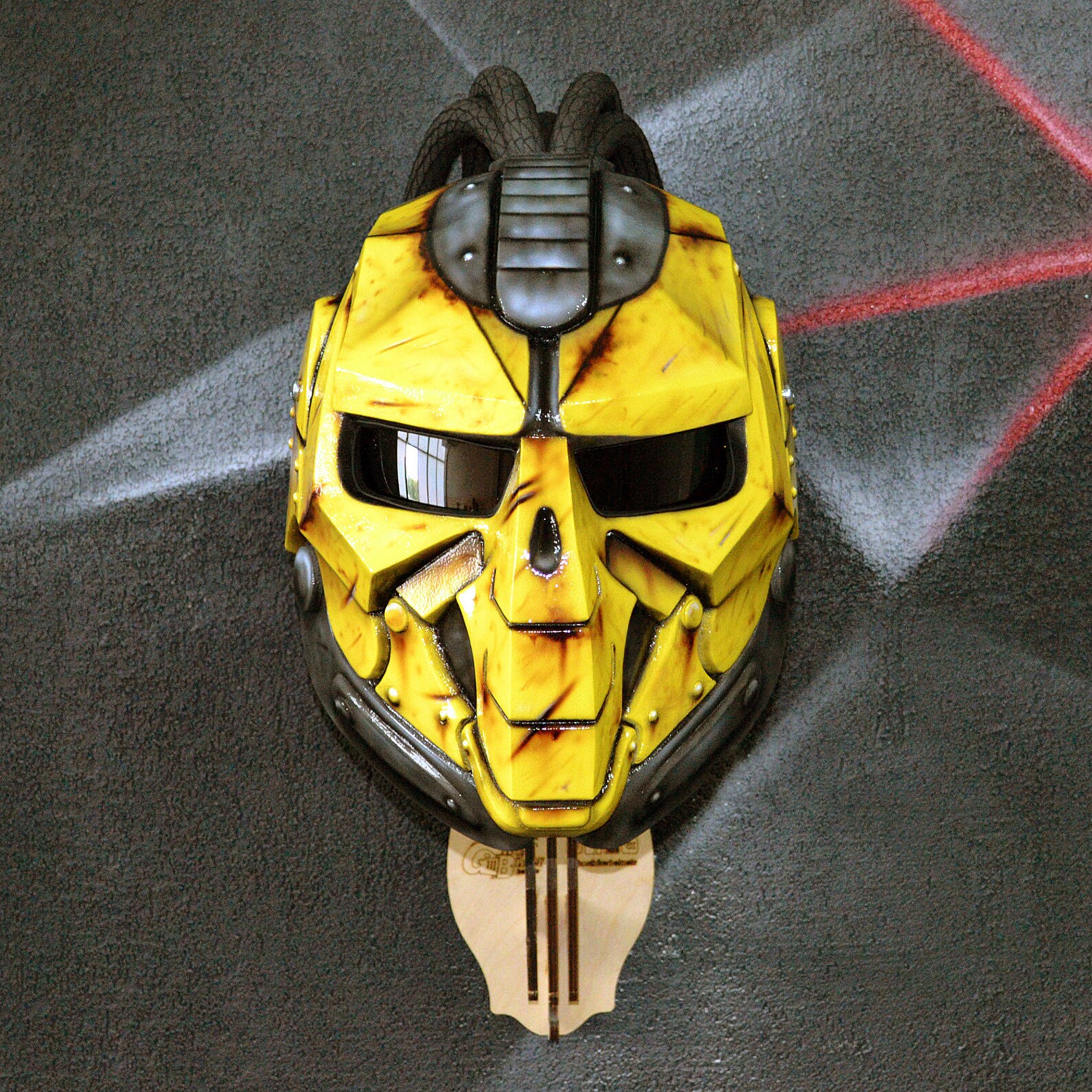 Cyrax Motorcycle Helmet. DOT&ECE Certified. Mortal Kombat Cyborg. MK ...