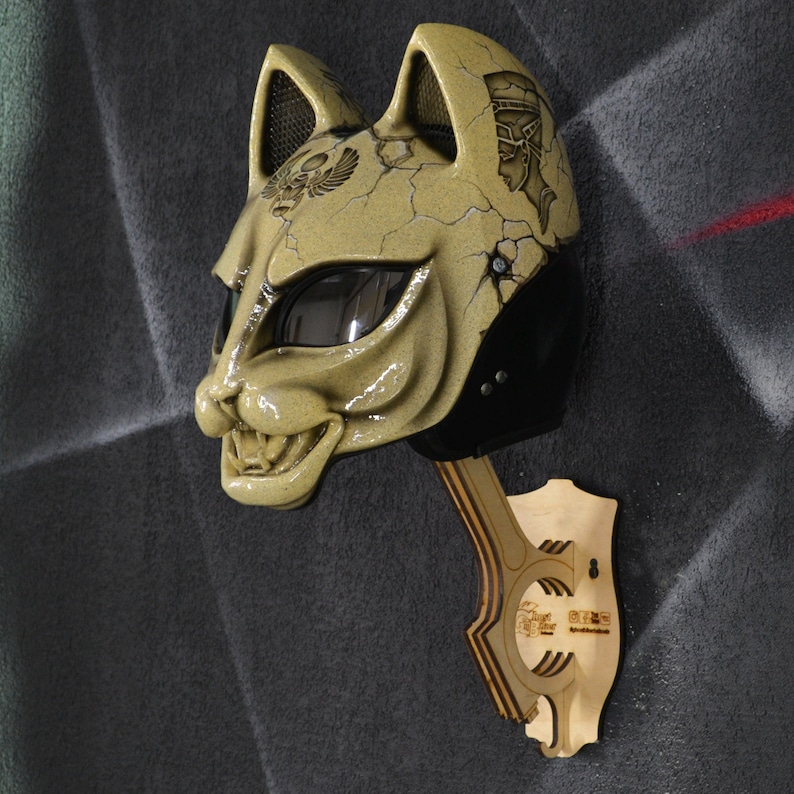 Egypt Cat Motorcycle Helmet. DOT&ECE Approved. Etsy