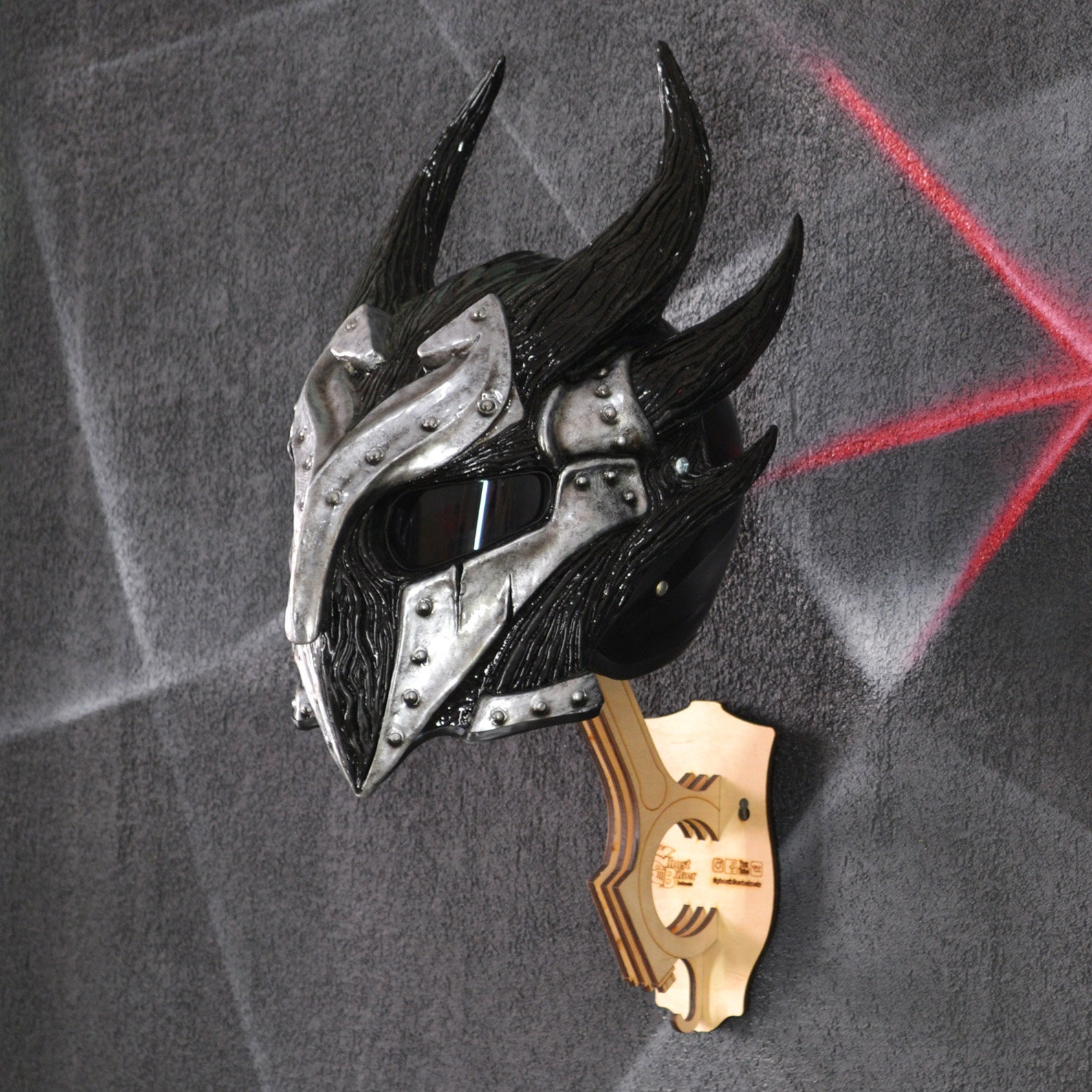 Skyrim Daedric Motorcycle Helmet. DOT & ECE Certified. Road - Etsy