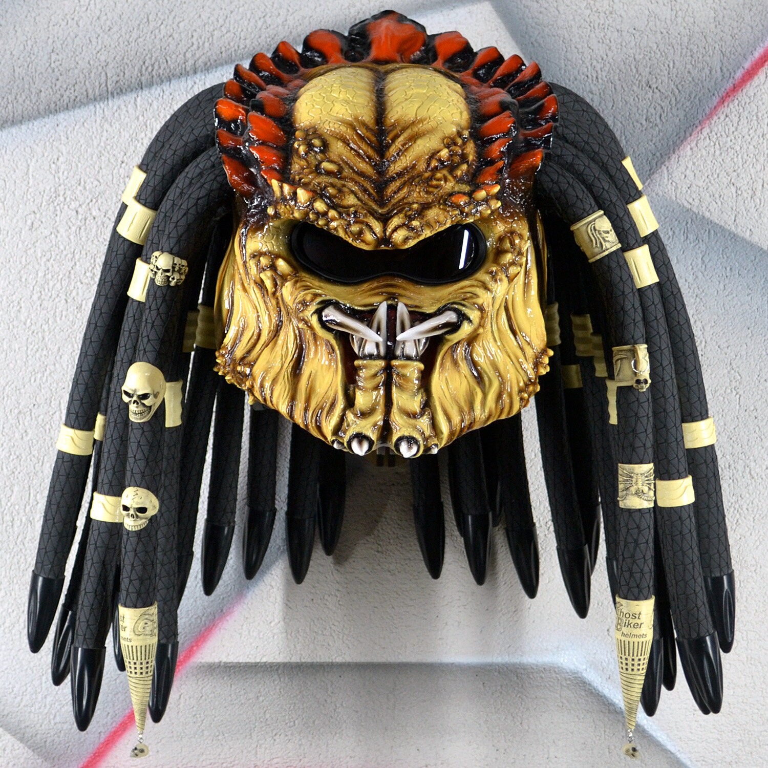 Prediator Helmat Predator Moto Helmet. Exclusive Helmet. DOT&ECE Certified. - Etsy