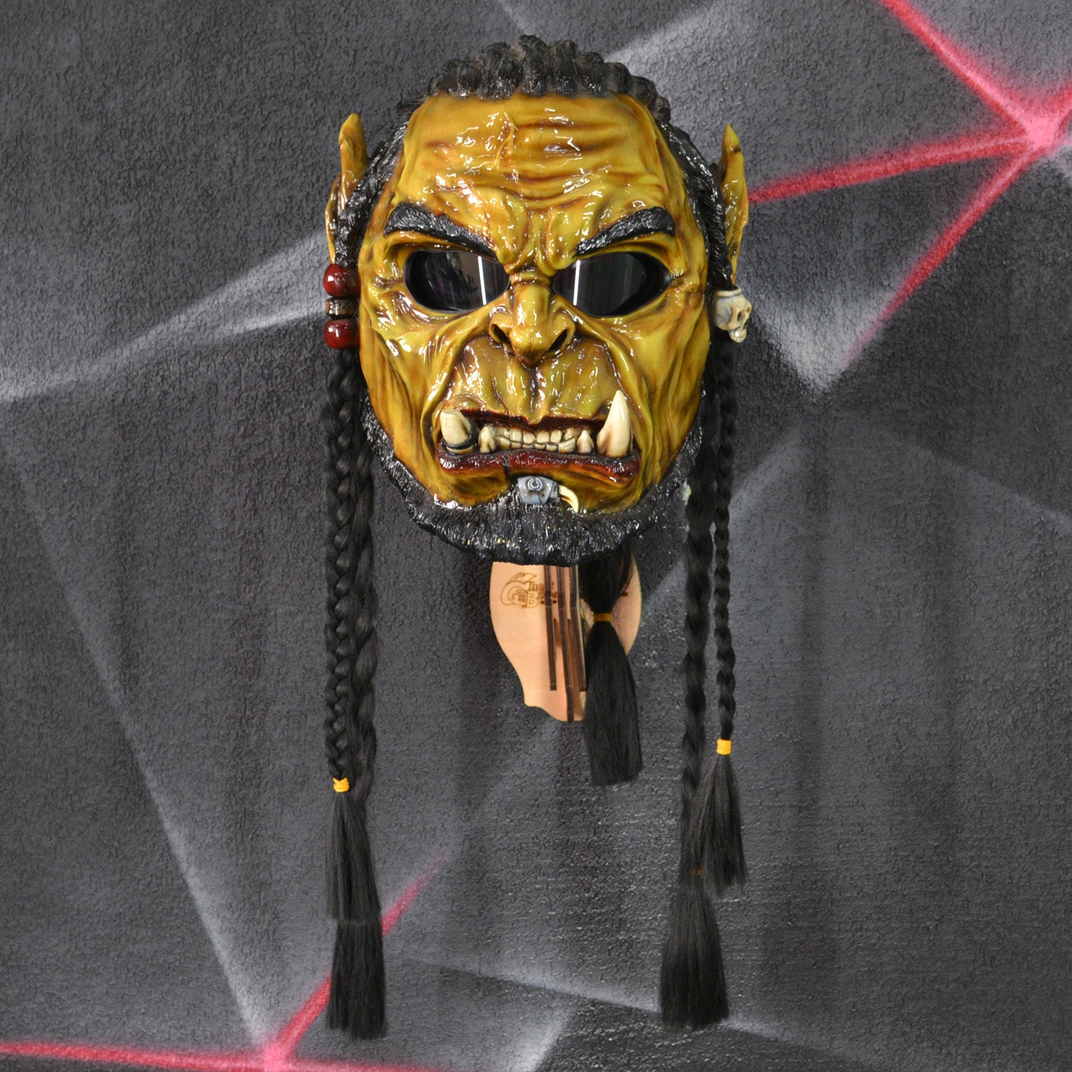 Orc Durotan Motorcycle Helmet. Warcraft 