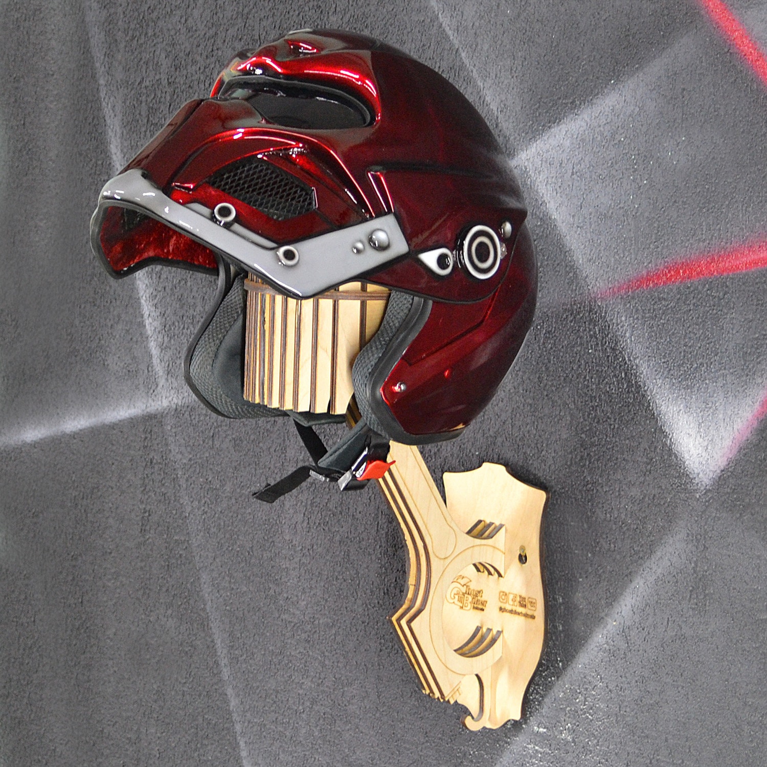 custom red hood motorcycle helmet Red Hood Motorcycle Helmet. DOT&ECE Certified. DС Comics