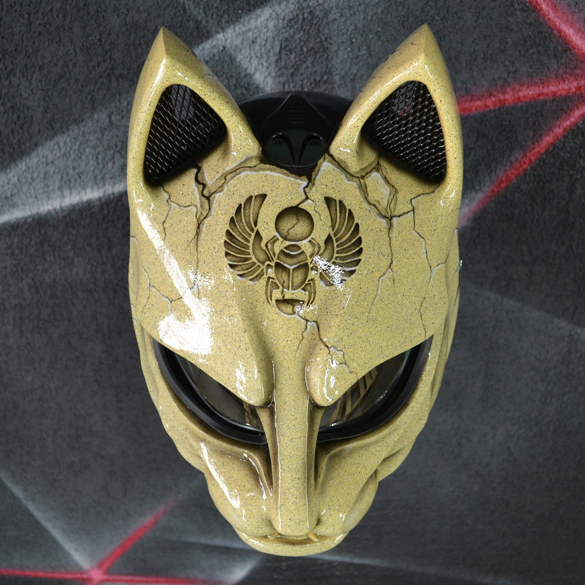 Egypt Cat Motorcycle Helmet. DOT&ECE Approved. Etsy