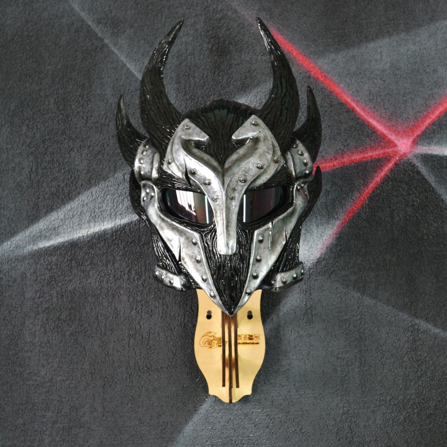 Skyrim Daedric Motorcycle Helmet. DOT & ECE Certified. Road - Etsy