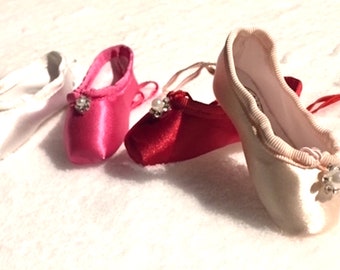 Keyring - MINI POINTE SHOES  -  Key Ring, Ornament or Backpack Dangler