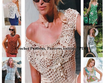 Crochet Patterns. Patterns knitting. E-book. Instant Download PDF. Journal Mod #610