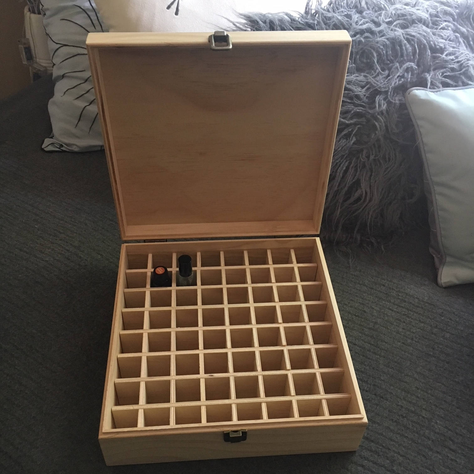 The Oil Shrine Essential Oil Storage Box, Holds Over 350 Essential