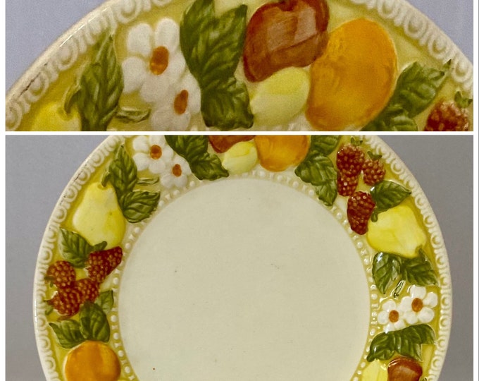 Vintage Metlox Poppytrail DELLA ROBBIA Vernon Ware 1-Salad Plate