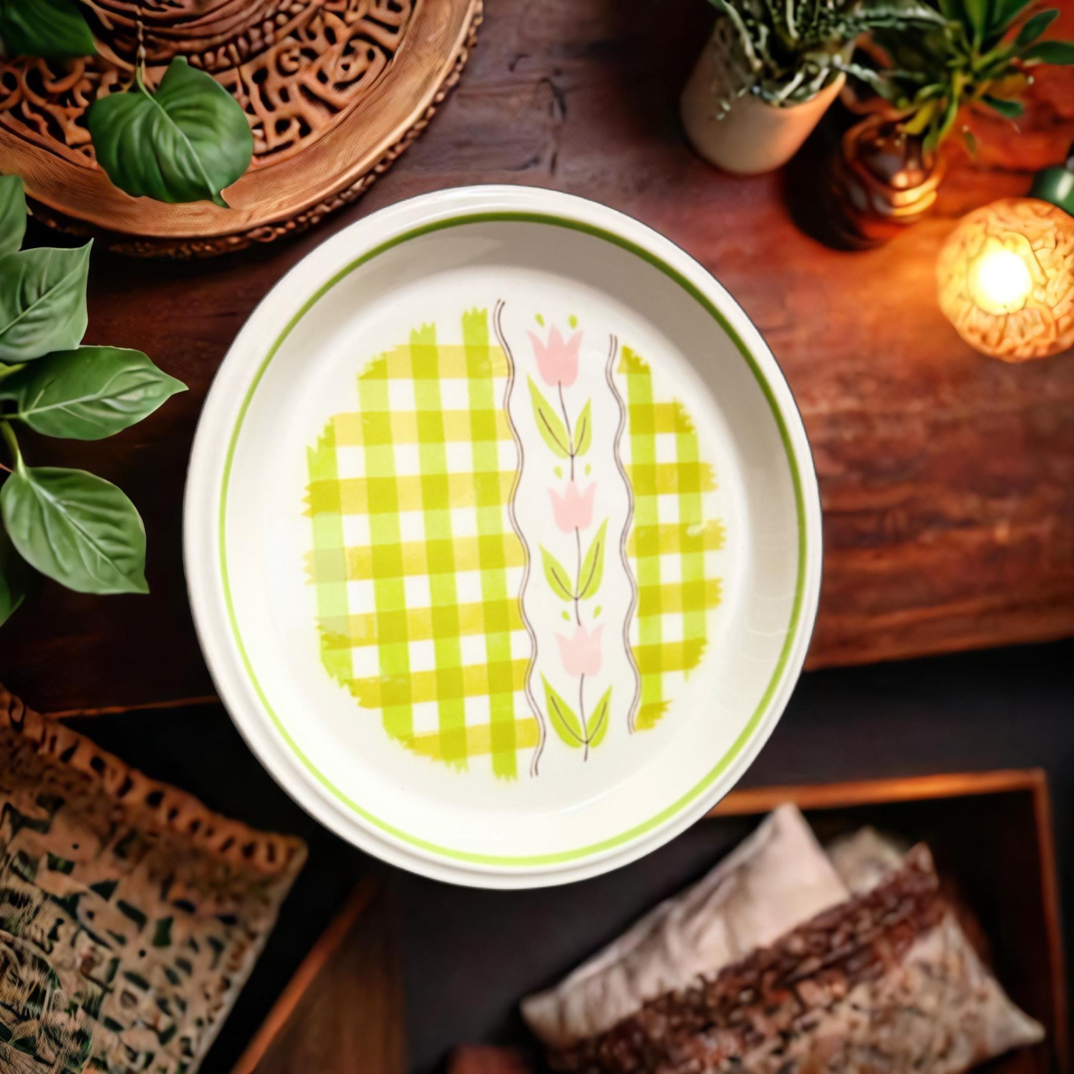 Mikasa Gingham - Etsy