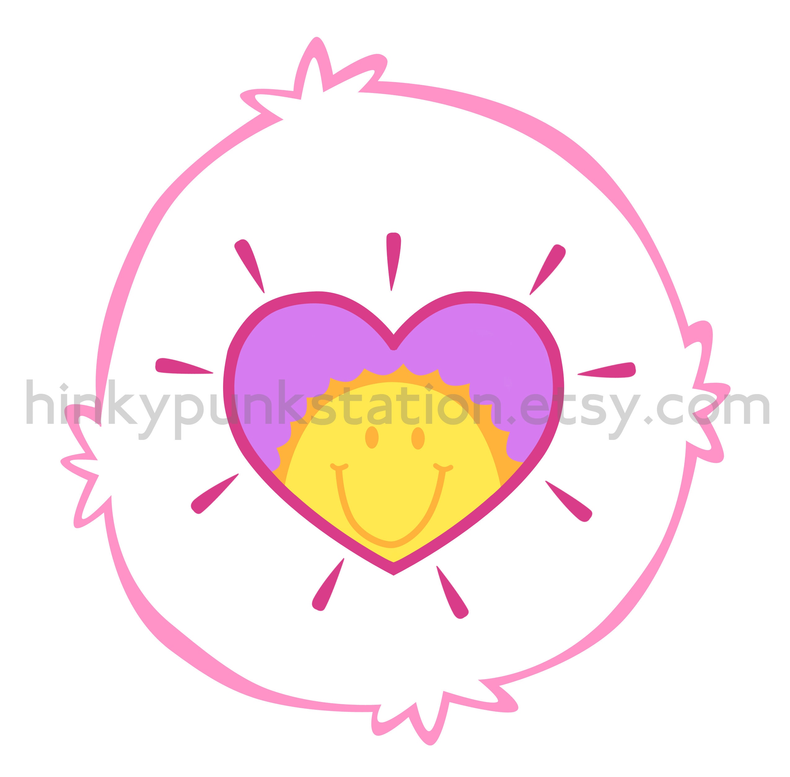 Shine Bright Bear Carebear Iron-on Transfer Imagedigital ITEM - Etsy