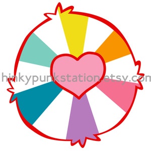 DIGITAL ITEM: Hopeful Heart Bear Carebear Iron-on Transfer Image