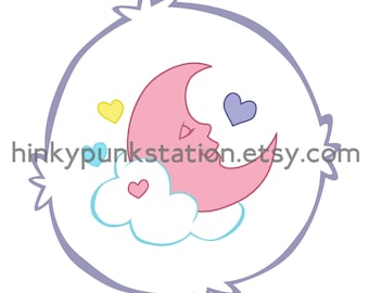 DIGITALT FÖREMÅL: Sweet Dreams Care Bear Stryk-på-bild
